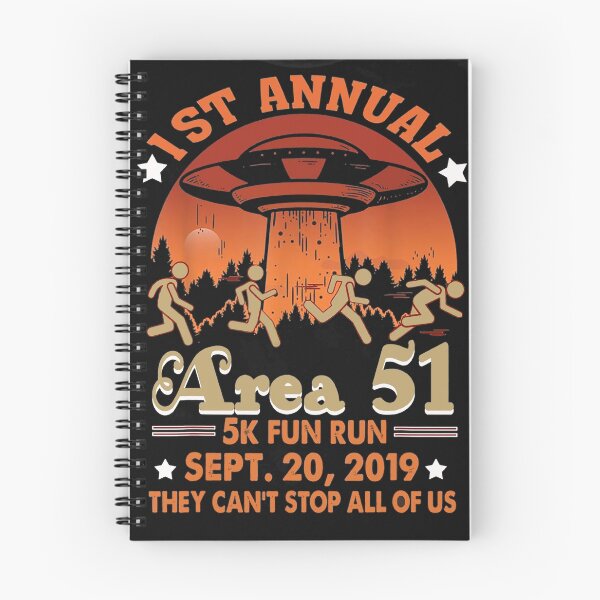 Item preview, Area 51 Fun Run designed and sold by Funny Tee.