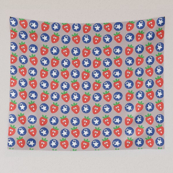 Item preview, Cute Fruits - Berry Boo Patterns II designed and sold by Wai San Woo.
