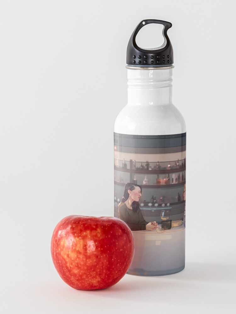 Alternate view of lunch date Water Bottle