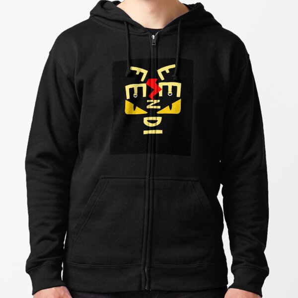 red fendi hoodie