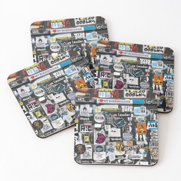 Item preview, GRAFFITI assorted poster in wall  Poster Collage Binnen Vissersstraat 3 designed and sold by R.U BOLD.
