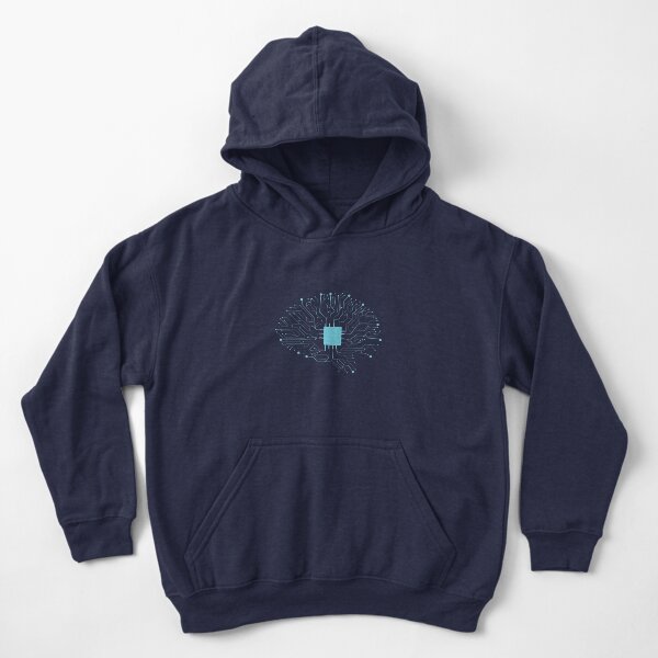 Chip Brain Kids Pullover Hoodie
