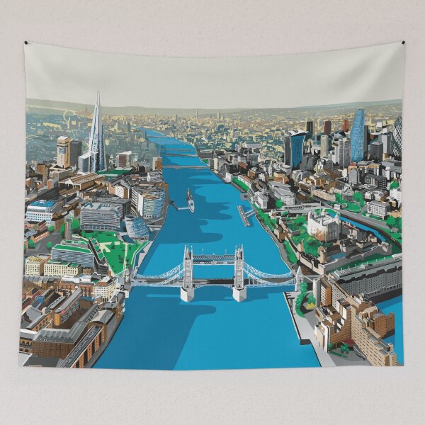 Item preview, London designed and sold by Richard O'Neill Art.