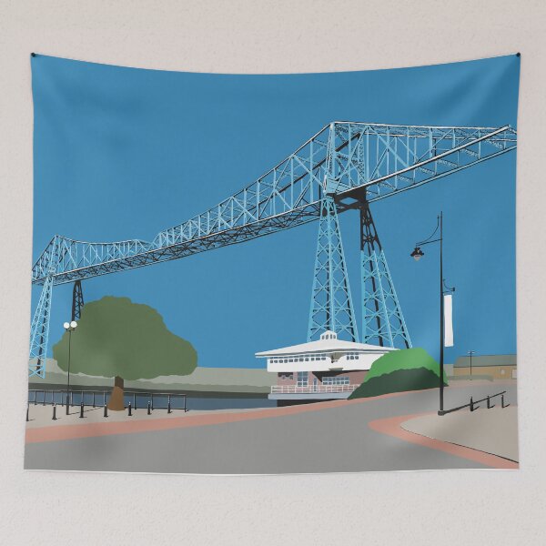 Item preview, Tees Transporter Bridge, Middlesbrough designed and sold by Richard O'Neill Art.