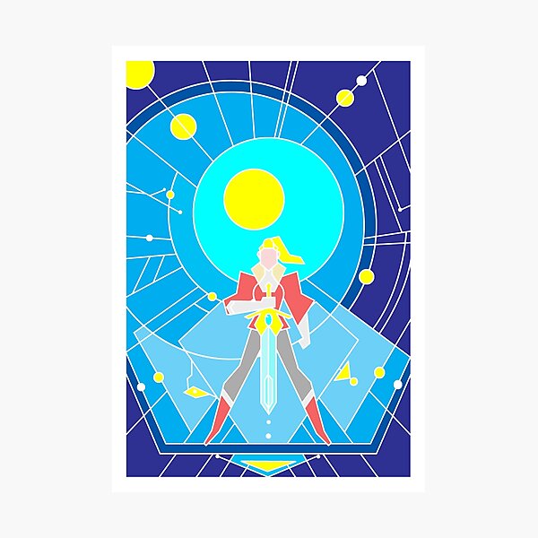Adora's symbol (Light version) Photographic Print