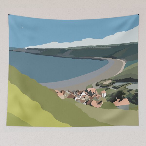 Item preview, Runswick Bay designed and sold by Richard O'Neill Art.