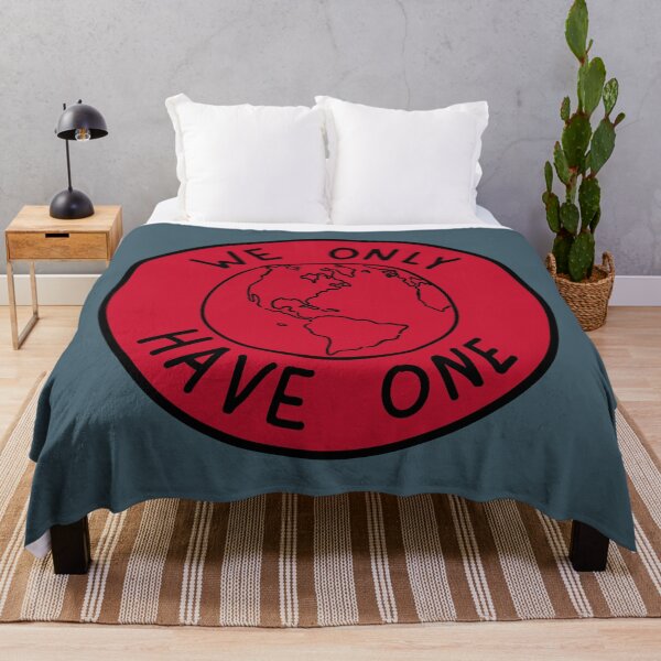Item preview, We Only Have One Planet - Red designed and sold by MOREDANKMEMES.