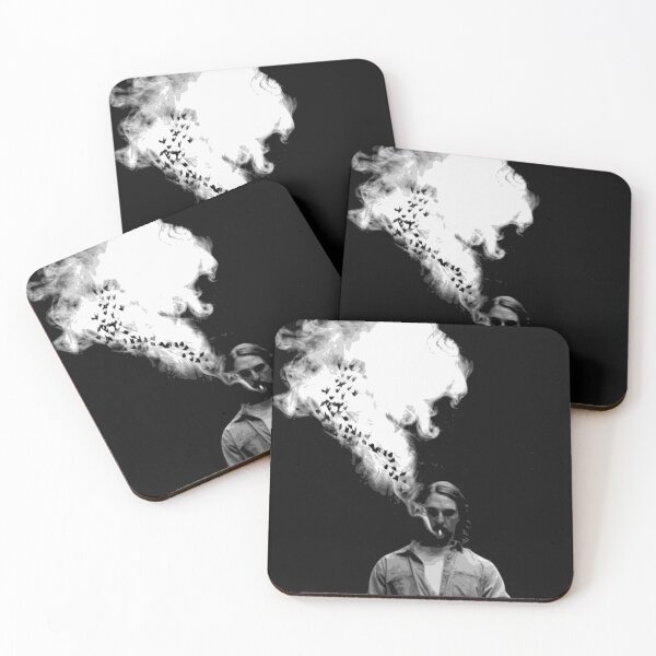 Item preview, Rustin Cohle from True Detective Smoking a Cigarette designed and sold by L. Layne.