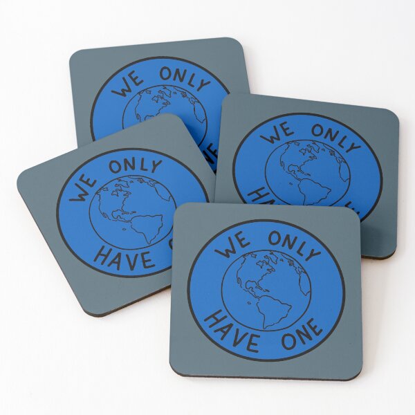 Aperçu de l'œuvre We Only Have One Planet - Blue créée et vendue par MOREDANKMEMES.