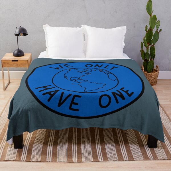 Item preview, We Only Have One Planet - Blue designed and sold by MOREDANKMEMES.