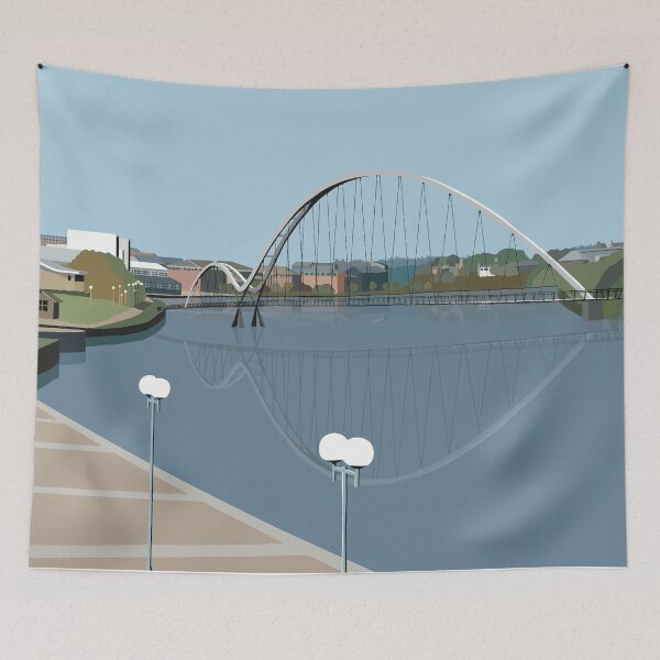Item preview, Infinity Bridge, Stockton-on-Tees designed and sold by Richard O'Neill Art.