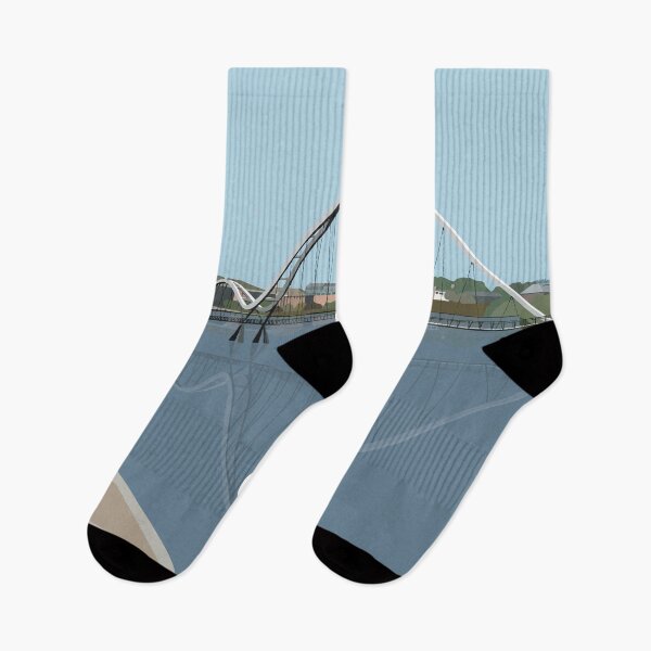 Item preview, Infinity Bridge, Stockton-on-Tees designed and sold by Richard O'Neill Art.