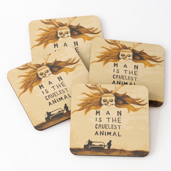 Item preview, "Man is the Cruelest Animal" - True Detective Quote by Rust designed and sold by L. Layne.