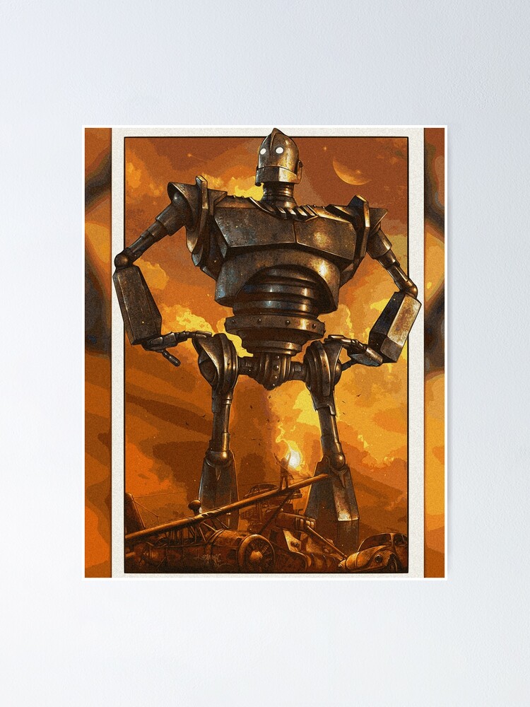 ""You are what you choose to be!" The Iron Giant Movie Quote" Poster