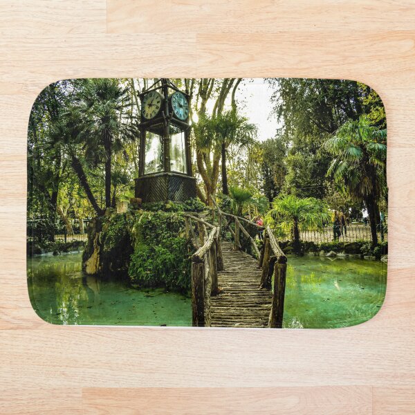 Villa Borghese from Rome Bath Mat