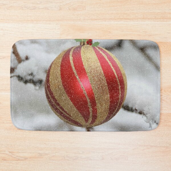 Item preview, Snowy Bauble designed and sold by AnnDixon.