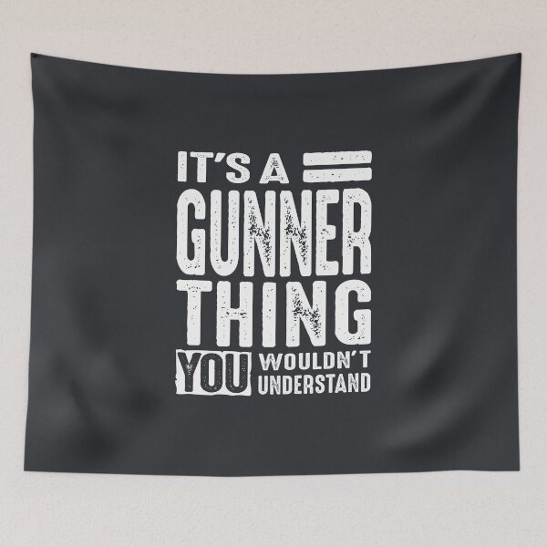 Item preview, It's a Gunner Thing Funny Gifts Name  designed and sold by cidolopez.