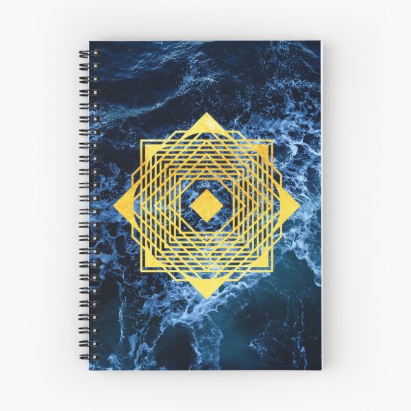 Item preview, Inner Fortress - Gold on Waves designed and sold by ambience.