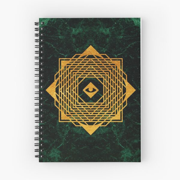 Item preview, Inner Sight: Gold on Green designed and sold by ambience.