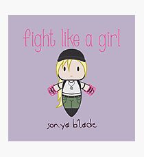 Fight Like a Girl - General Photographic Print
