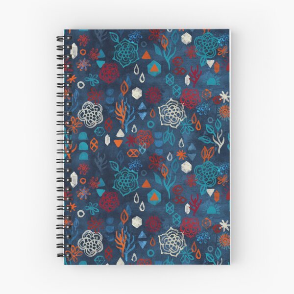 Item preview, Earth, Water, Fire, Air - a watercolor pattern designed and sold by micklyn.