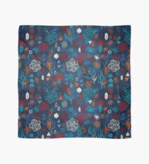 Earth, Water, Fire, Air - a watercolor pattern Scarf