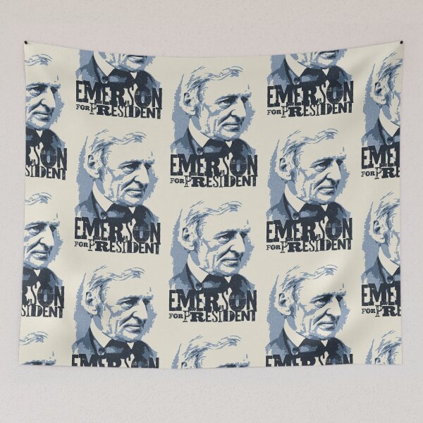 Item preview, Emerson for President (Blue) designed and sold by SUCHDESIGN.
