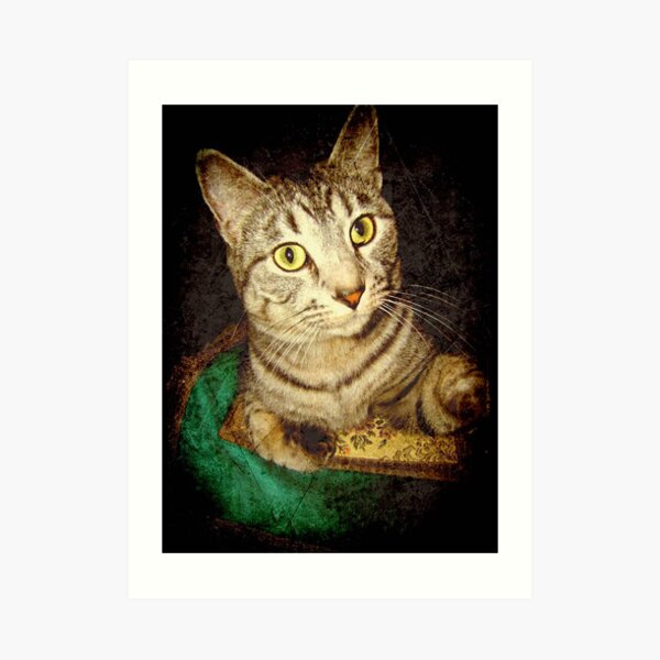 Princess Faith...Kiss my paw!!! © Art Print