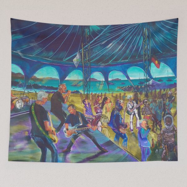 Item preview, 2019 No5 Airlie Beach Festival of Music - SpyvSpy - Skyhooks Show - Yothu Yindi  designed and sold by robert (bob) gammage.