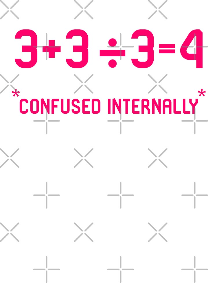 Hardest Math Problem In The World Funny Internal Confusion" Kids T-Shirt By At85Productions | Redbubble