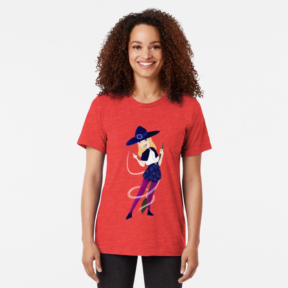 T-shirt chiné « Sorcière»