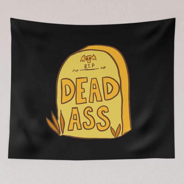 Item preview, Deadass Tombstone - Yellow designed and sold by MOREDANKMEMES.
