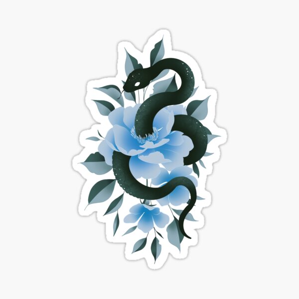 Item preview,  Pastel snake blue designed and sold by Idaeltvik.