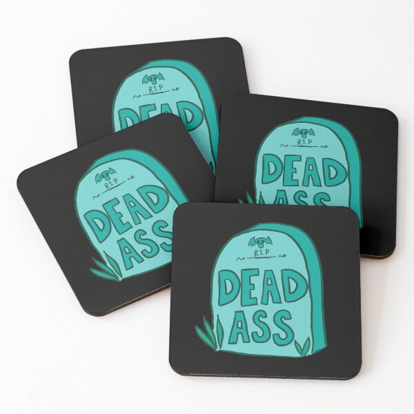 Item preview, Deadass Tombstone - Teal designed and sold by MOREDANKMEMES.
