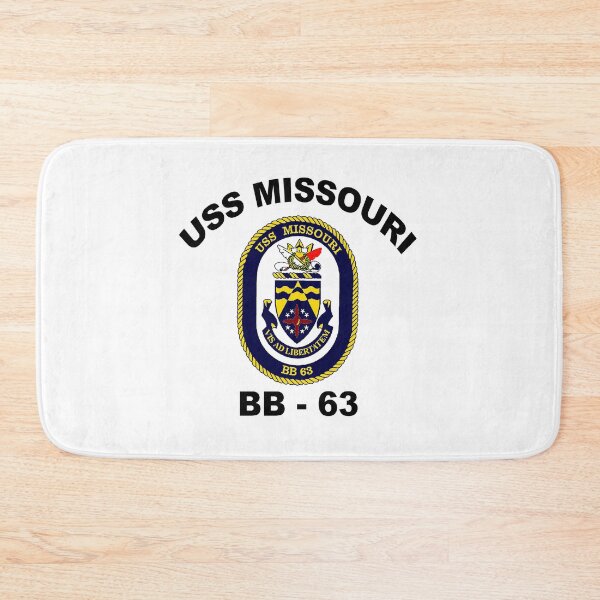 Item preview, USS Missouri (BB-63) Crest designed and sold by Nikki SpaceStuffPlus.
