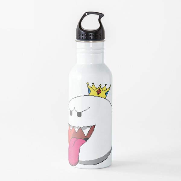 Face Water Bottle Redbubble - king boo face roblox
