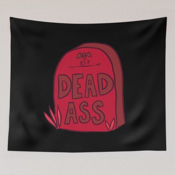 Item preview, Deadass Tombstone - Red designed and sold by MOREDANKMEMES.