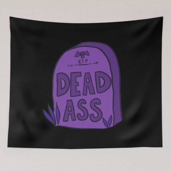 Item preview, Deadass Tombstone - Purple designed and sold by MOREDANKMEMES.