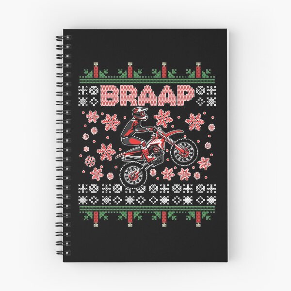 Item preview, Christmas Motorcycle Motocross Braap Dirt Bike designed and sold by DSWShirts.