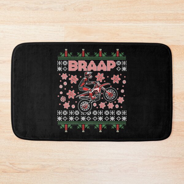 Item preview, Christmas Motorcycle Motocross Braap Dirt Bike designed and sold by DSWShirts.