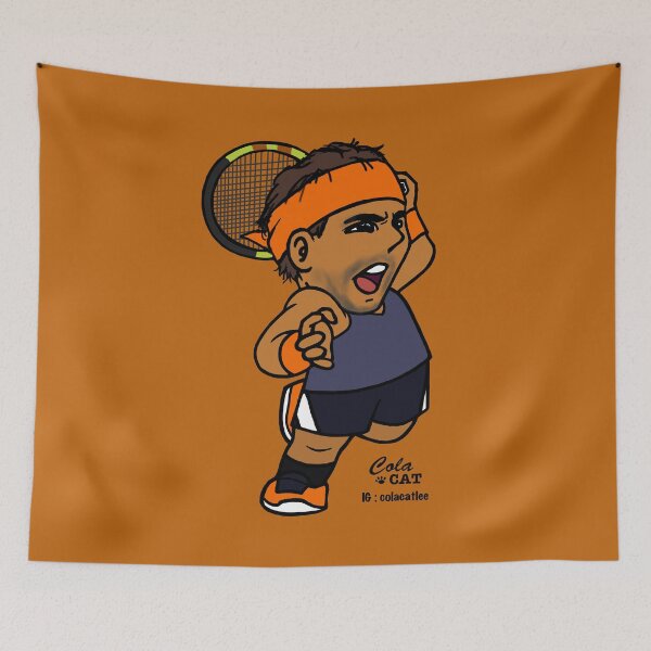 Item preview, Cute version of Rafael Nadal designed and sold by Colacatlee.