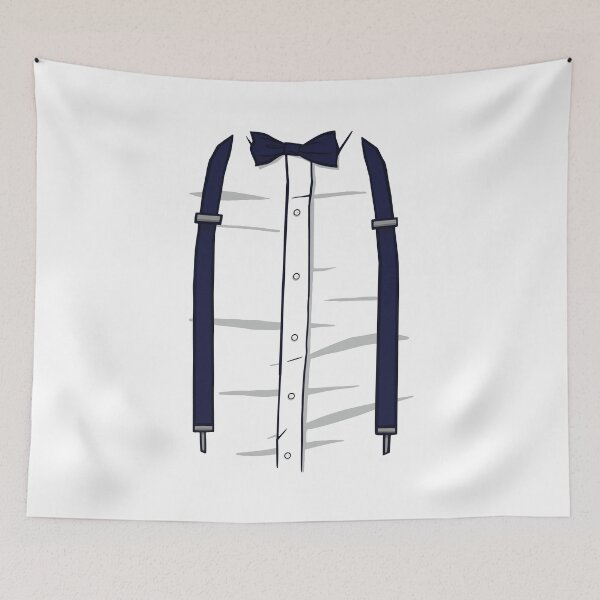 Item preview, Shirt, bow tie, suspenders, costume designed and sold by DerSenat.