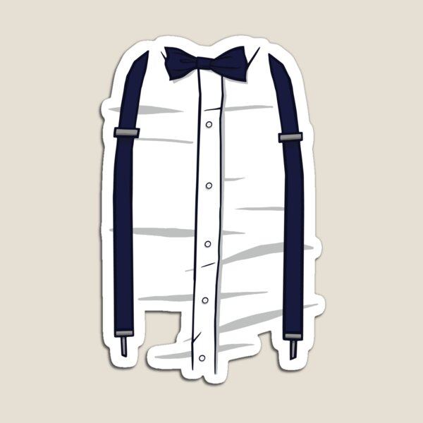 Item preview, Shirt, bow tie, suspenders, costume designed and sold by DerSenat.