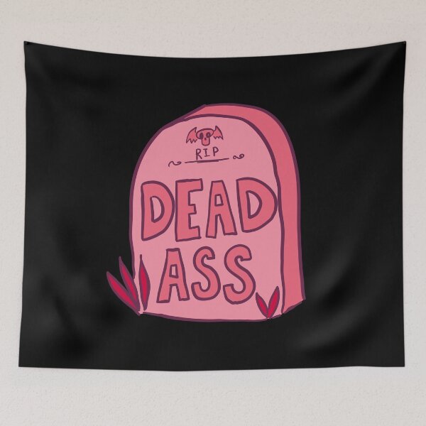 Item preview, Deadass Tombstone - Pink designed and sold by MOREDANKMEMES.