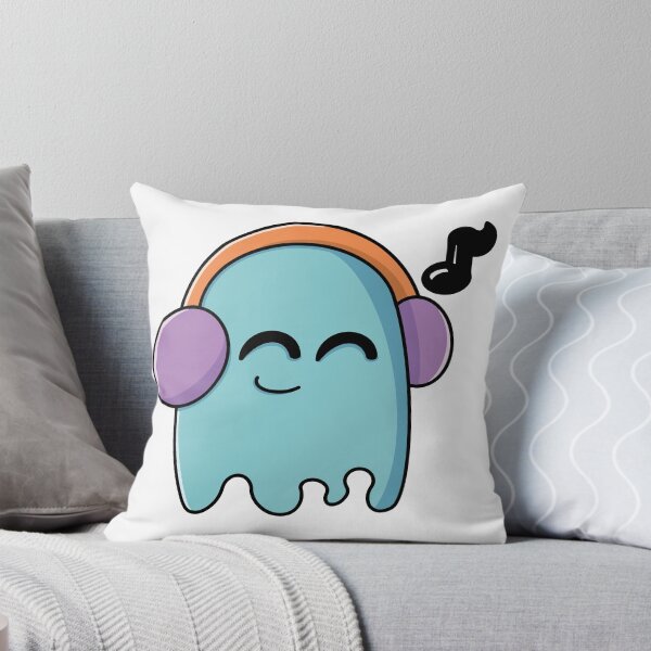 Item preview, Cute Music Fan Ghost designed and sold by Yaad.