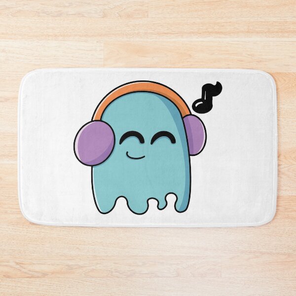 Item preview, Cute Music Fan Ghost designed and sold by Yaad.
