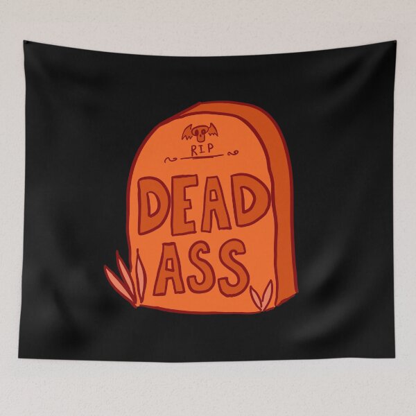 Item preview, Deadass Tombstone - Orange designed and sold by MOREDANKMEMES.