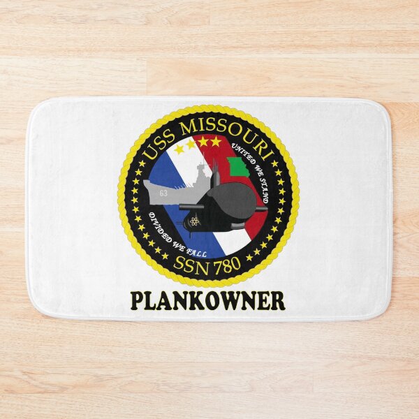 Item preview, SSN-780 USS Missouri Plank Owner Crest designed and sold by Nikki SpaceStuffPlus.