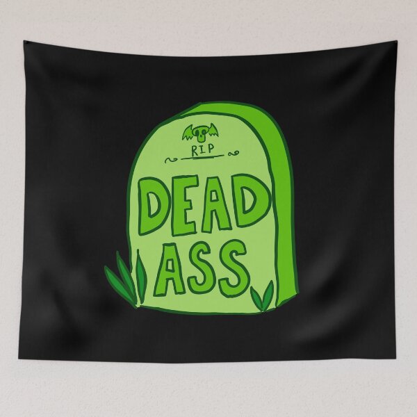 Item preview, Deadass Tombstone - Green designed and sold by MOREDANKMEMES.