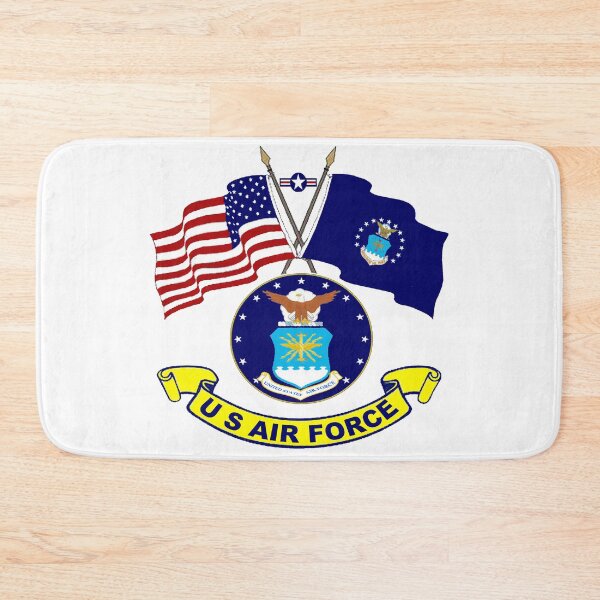 Item preview, U. S & Air Force Crossed Flags designed and sold by Nikki SpaceStuffPlus.